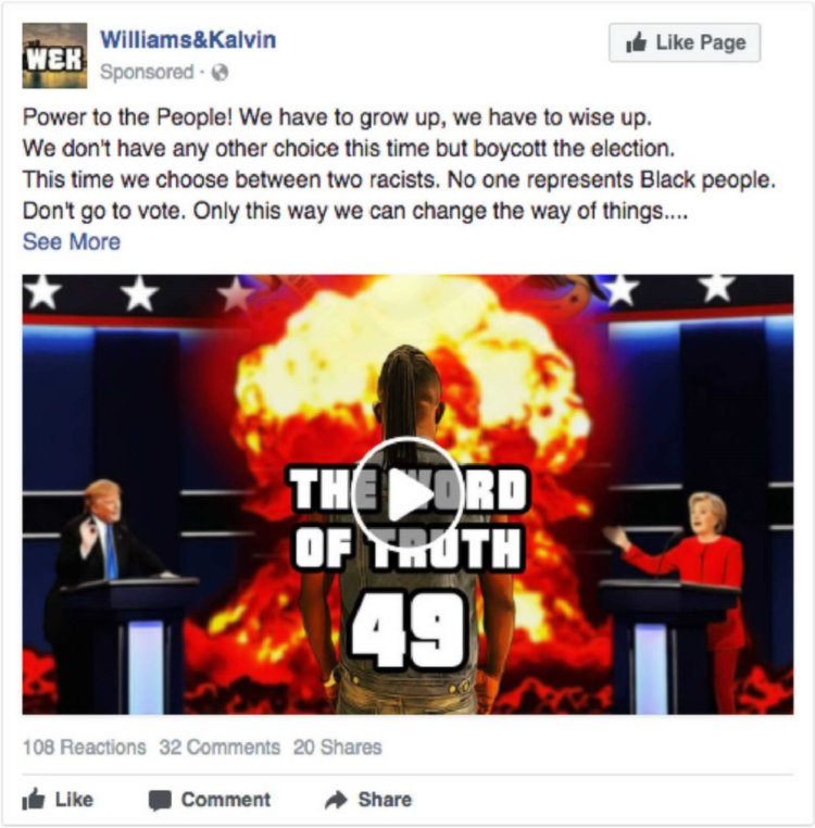 ruski facebook oglasi za izbure u sad